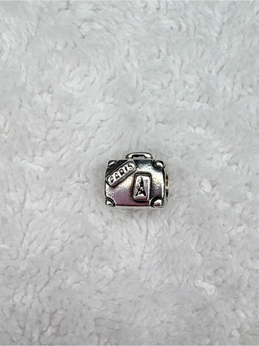 Pandora Paris Suitcase Travel Charm